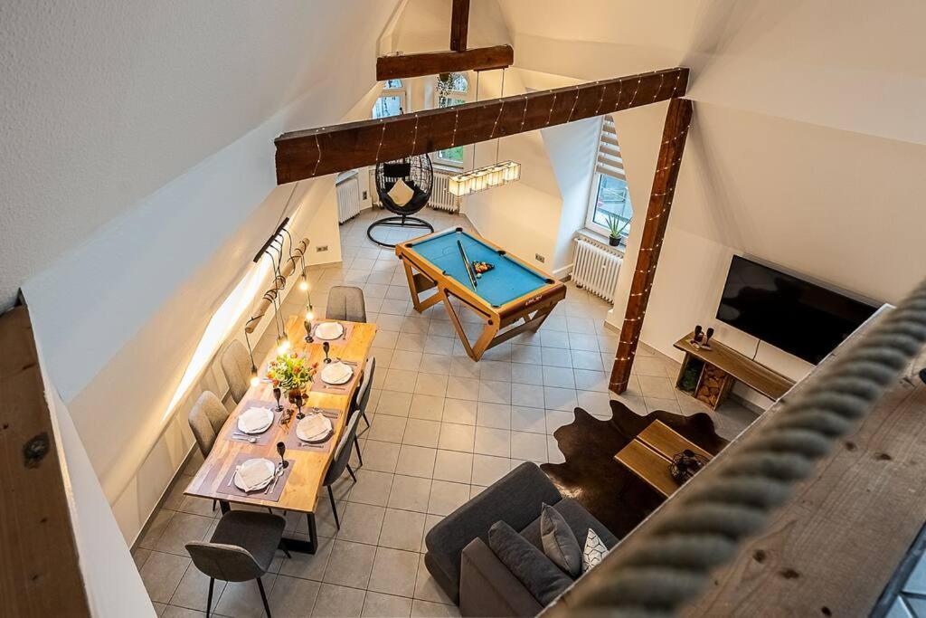 부퍼탈 Loft Mit Billard-Tisch Und Ps4 아파트 외부 사진
